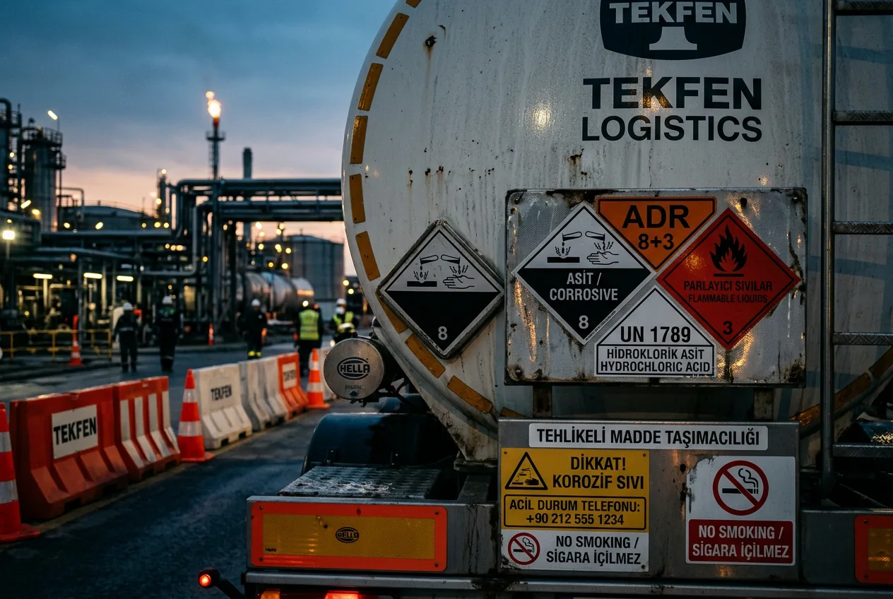 ADR Tehlikeli Madde Taşımacılığı